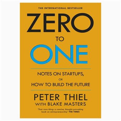 Zero to One: Notes on Startups, or How to Build the Future – Un viaggio pionieristico nel mondo dell'innovazione e una guida pragmatica per creare il futuro